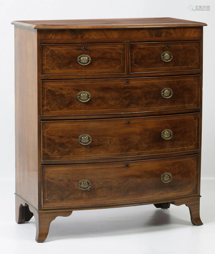 English 19th century chest of drawers