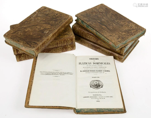 Collection of Sunday talks, Claret 7 volumes