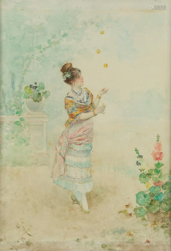 CLEMENTE PUJOL DE GUSTAVINO (1850 / 1905) 
