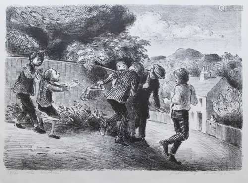 •EDWARD ARDIZZONE, CBE, RA (1900-1979) THE BULLIES Lithograp...