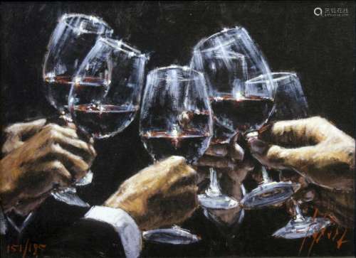AFTER FABIAN PEREZ (b.1967) FOR A BETTER LIFE VI Signed and ...