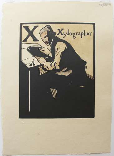 SIR WILLIAM NICHOLSON (1872-1949) AN ALPHABET SERIES: X: XYL...