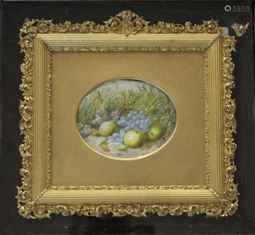 WILLIAM CRUIKSHANK (c.1848-1922) SUMMER FRUITS A pair, both ...