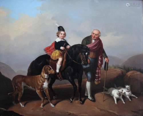 AFTER SIR EDWIN HENRY LANDSEER, RA (1802-1873) THE YOUNG LAI...