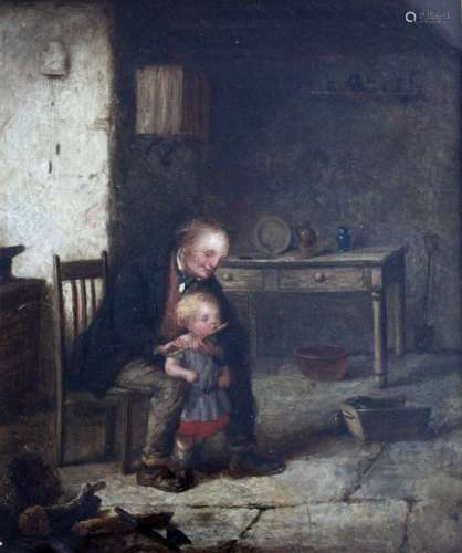 FOLLOWER OF THOMAS WEBSTER, RA (1800-1886) THE YOUNG PUPIL O...