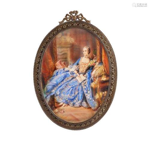 A group of early 20th century Continental decorative portrai...