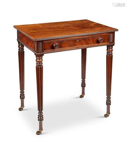 A George IV mahogany chamber table attributed to Gillows