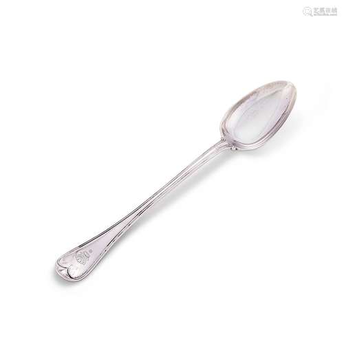 A William IV silver Military Thread pattern basting spoon by...