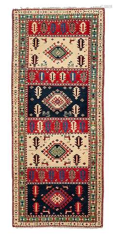 A Turkish 'Dobag' runner of Caucasian design, second half 20...