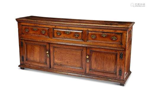 A George II oak dresser