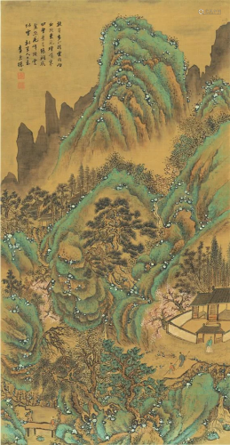 Landscape painting by Li Bing De