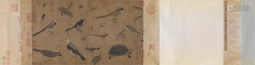 Animal painting by Wu Dai and Huang Quan