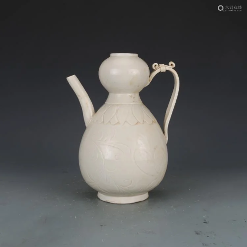 Song dynasty white kiln flower pot