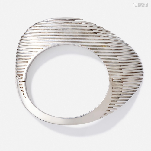 Zaha Hadid for Georg Jensen, Sterling silver bracelet