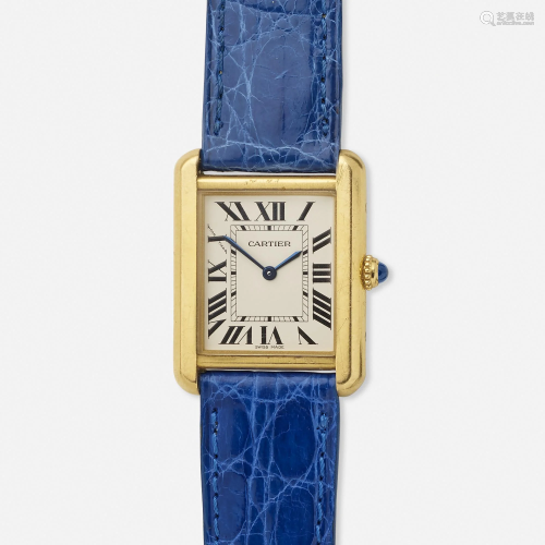 Cartier, 'Tank Solo' wristwatch, Ref. 3168
