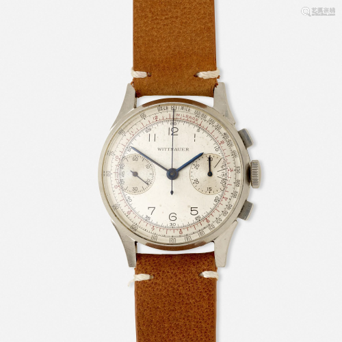 Wittnauer, Chronograph stainless steel wristwatch