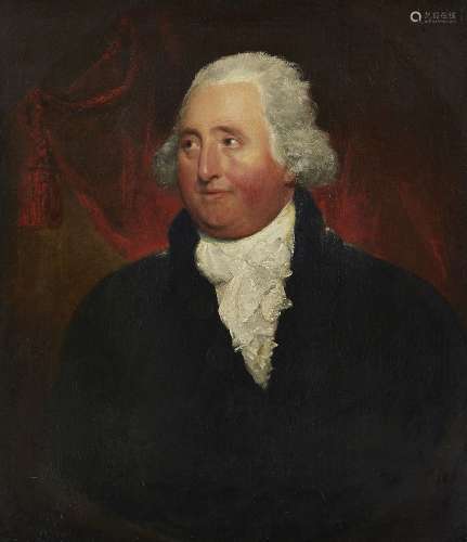 Studio of John Hoppner RA, British 1758-1810- Portrait of a ...