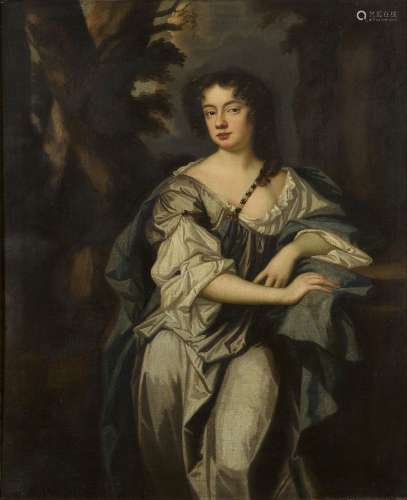 Studio of Sir Peter Lely, British 1618-1680- Portrait of Mis...