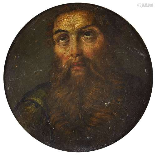 Flemish School, 17th Century- Portrait of a bearded man - a ...