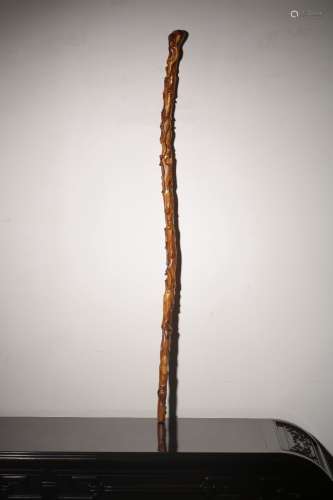 chinese huanghuali walking stick