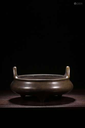 chinese bronze tripod censer