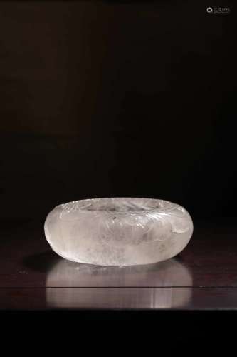 chinese white crystal rock water washer