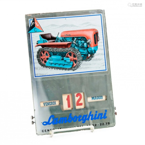 A 1950's Lamborghini Tractordial Calendar