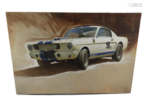 2010 RACING DIVISION INC. ORIGINAL SHELBY PAINTING
