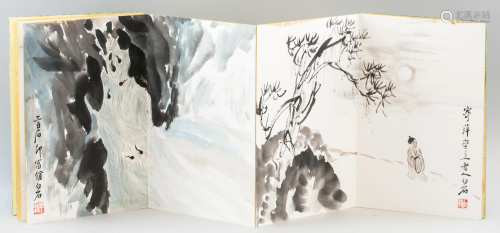 Qi Baishi 1864-1957 Chinese Watercolor Booklet