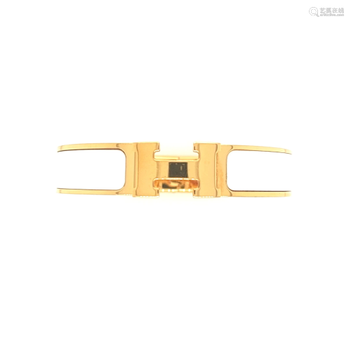 Authentic Hermes Small Clic Clac Bracelet