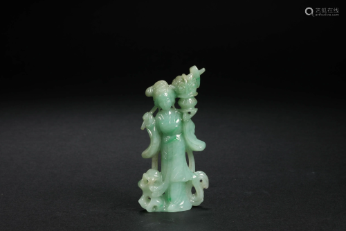 Jade Maid in Qing Dynasty