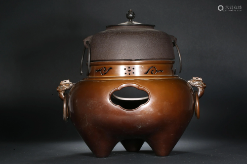 Copper Smoker in the Qing Dynasty