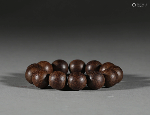 Agarwood Bracelets in Qing Dynasty