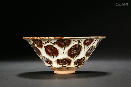 Jizhou Kiln Flower Lamps Song Dynasty