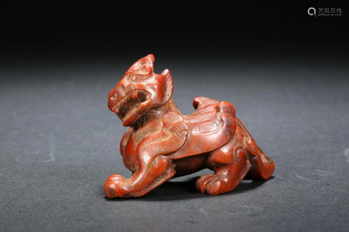 Agate beast in Han Dynasty