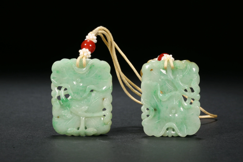 Jade Jadeite Pedestal Qing Dynasty