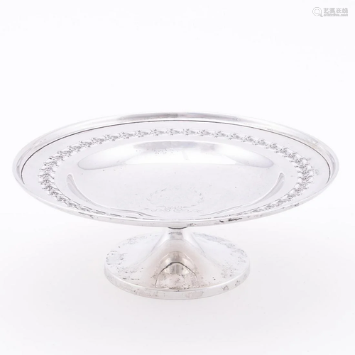 MERIDEN BRITANNIA STERLING SILVER TAZZA