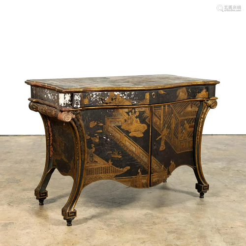 BAKER STATELY HOMES CHINOISERIE MOTIF COMMODE