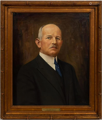 PORTRAIT OF ATLANTA BUSINESSMAN, JAMES EPPS BROWN