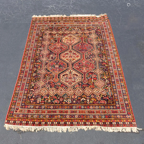 HAND KNOTTED PERSIAN KAHMSEH-DESIGN CARPET