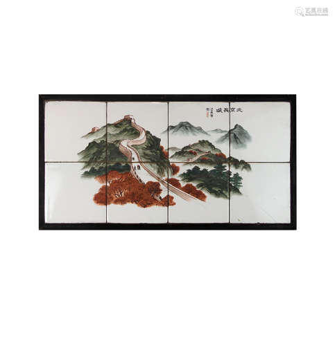 北京瓷板画