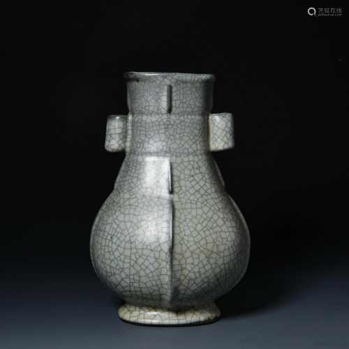 Song Dynasty official kiln gray glaze brother glaze