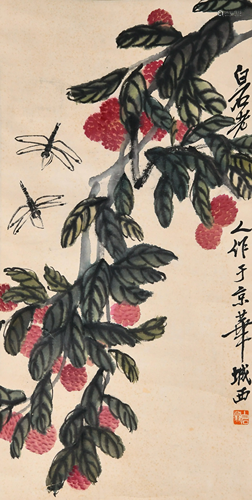 Qi Baishi Flower Map