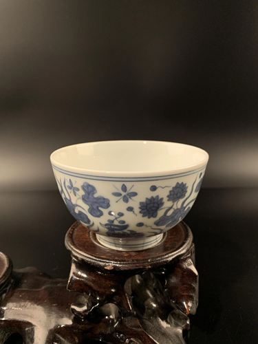 Chinese Blue and White Porcelain Tea Cup