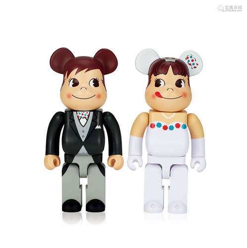 Be@rbrick 不二家 牛奶妹 结婚礼服套装