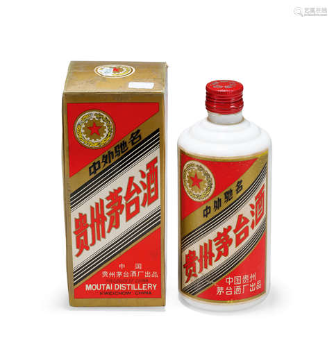 1987年五星牌贵州茅台酒（铁盖）