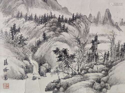 汤涤   山水