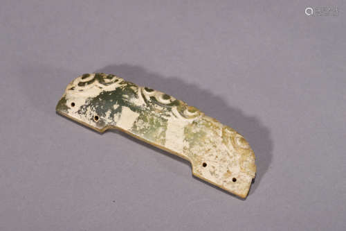 A Carved Jade 