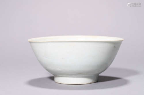 A White Glazed Bowl