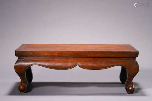 A Hardwood Low Table 20th Centiury or Early